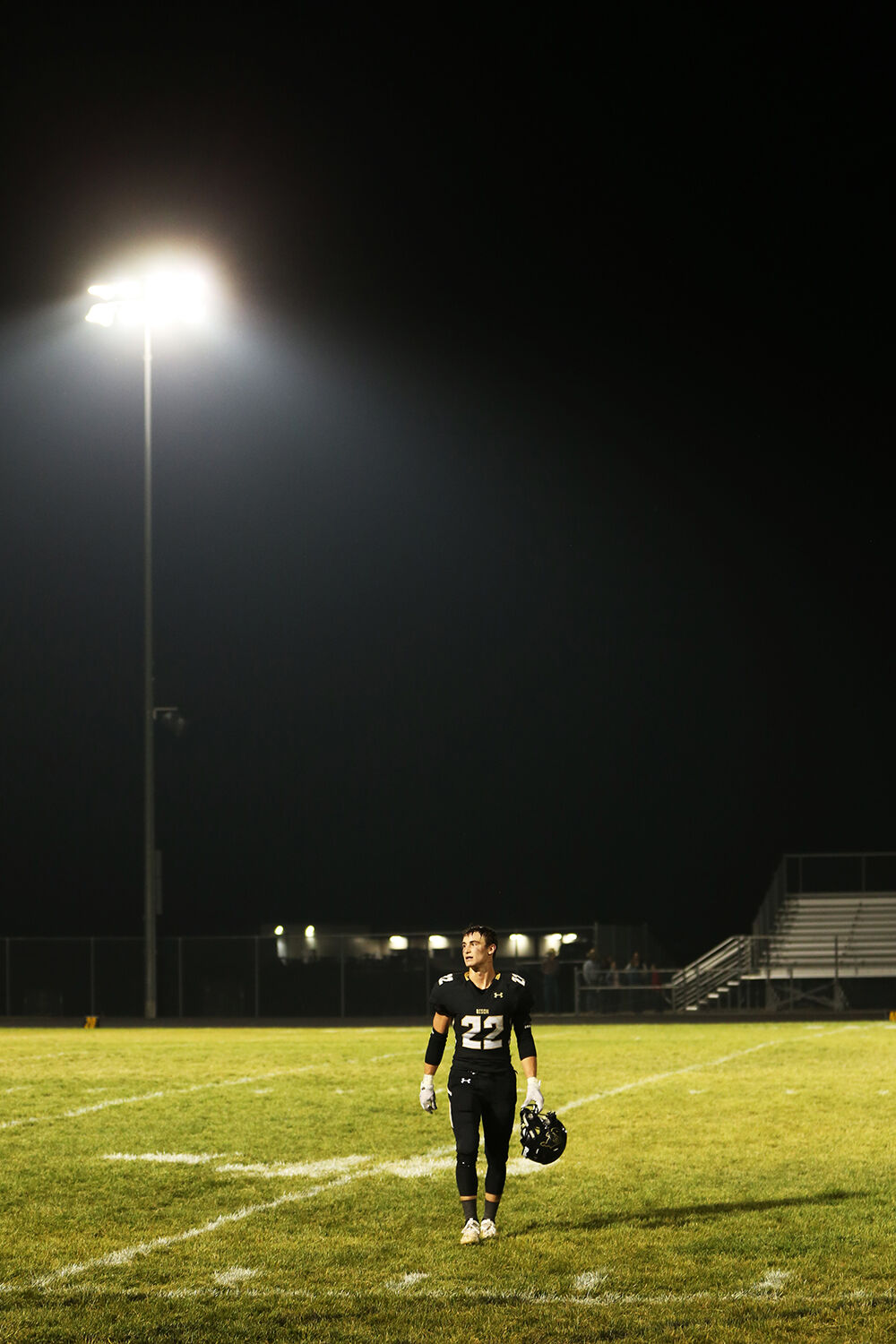 Blake Bell was the last to walk off the field